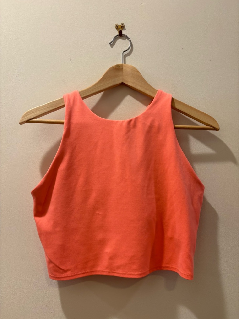 Athleta Coral Concious Crop Tank